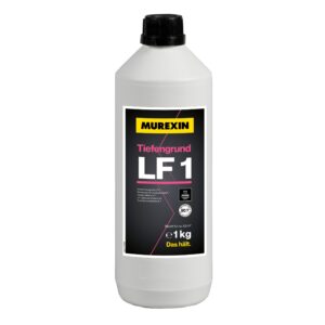 Murexin LF1 Tiefengrund is een diepindringende, oplosmiddelvrije primer voor zuigende ondergronden. Verstevigt, stofbindt en zorgt voor perfecte hechting. Geschikt voor binnen en buiten.