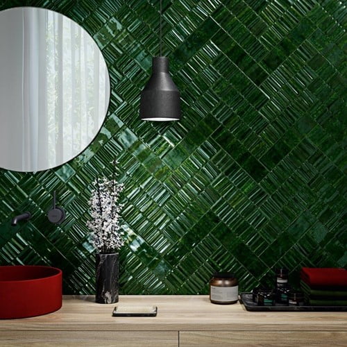Decor Joliet decortegels 16,2x18,5 cm perfecte tegel voor de wand in je badkamer, keuken met een mooi patroon!