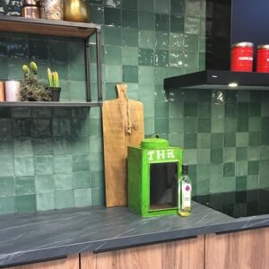 Decor Stow decortegels 10x10 cm perfecte tegel voor de wand in je badkamer, keuken met een mooi patroon!