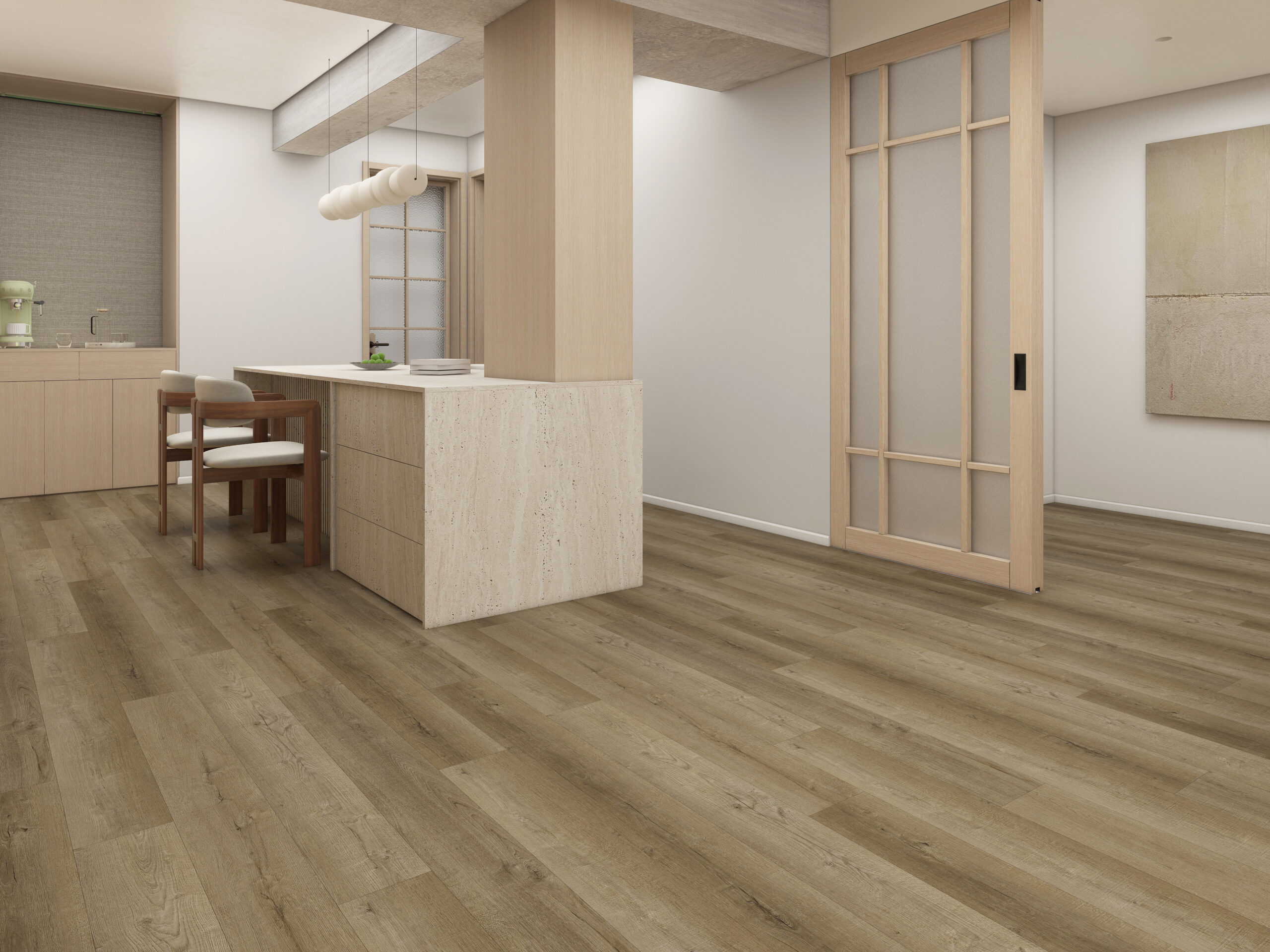 PVCERA Riva Mokka 18x122cm - Afbeelding 3